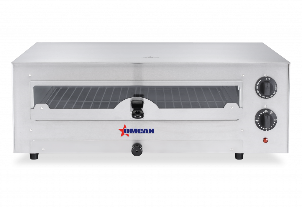 Countertop 24″ Single Chamber Electric Pizza Oven with Glass Door for 16″ Pizza – 120V, 1700W 44309