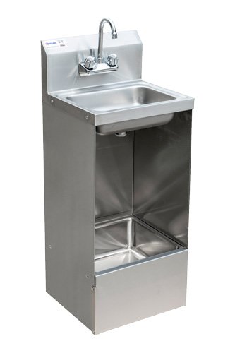 Hand Sink 17" and Floor Mop Sink Combination 47246