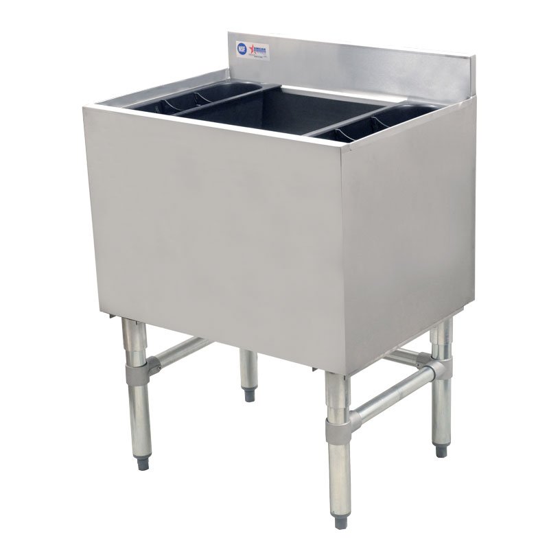 Omcan Stainless Steel Ice Bin 24-inch 43475