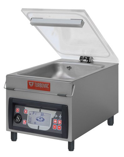 Omcan Turbovac Heavy-Duty Vacuum Packaging Machine with 16.5″ Seal Length / Two Seal Bar and 16 m³ Vacuum Pump 59010