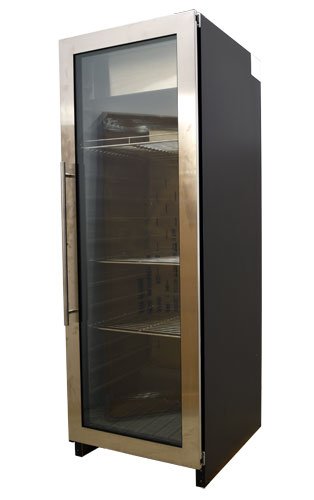 Omcan Aurora 12.47 cu.ft (353 Liter) Dry Aging Cabinet with UV-C Disinfection and Humidification Systems 47101