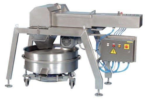 Omcan Hydraulic Cheese Grater with 5.5 HP and Vibrating Screen 47930