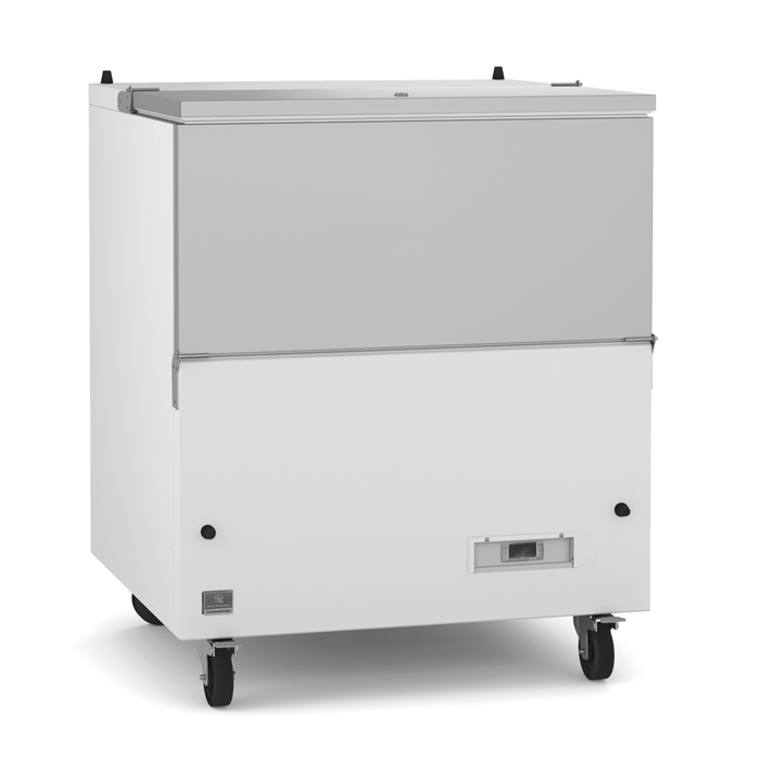 35" Long Kelvinator Commercial Refrigeration Equipment 8-Crate Milk Cooler - KCHMC34