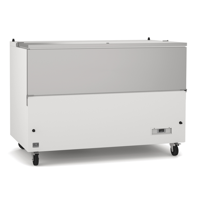 59" Long Kelvinator Commercial Refrigeration Equipment 16-Crate Milk Cooler - KCHMC58