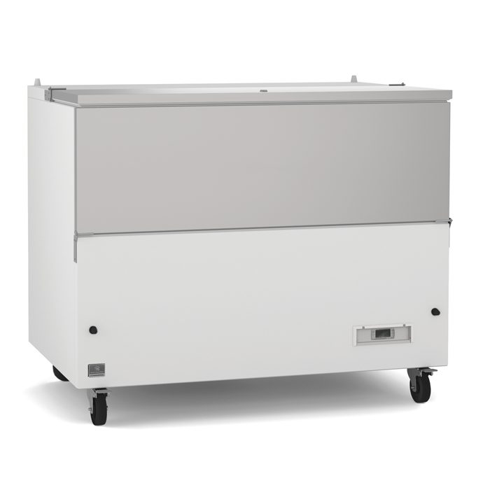 50" Long Kelvinator Commercial Refrigeration Equipment 12-Crate Milk Cooler - KCHMC49