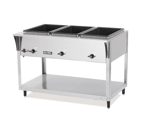 Commercial Vollrath Electric Hot Food Table 3 Pans/Wells 46" Wide120V 38203