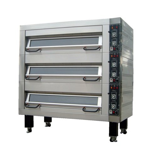 Pizza Oven BakeMax Electric Artisan Stone 3 Deck BMSD003-V