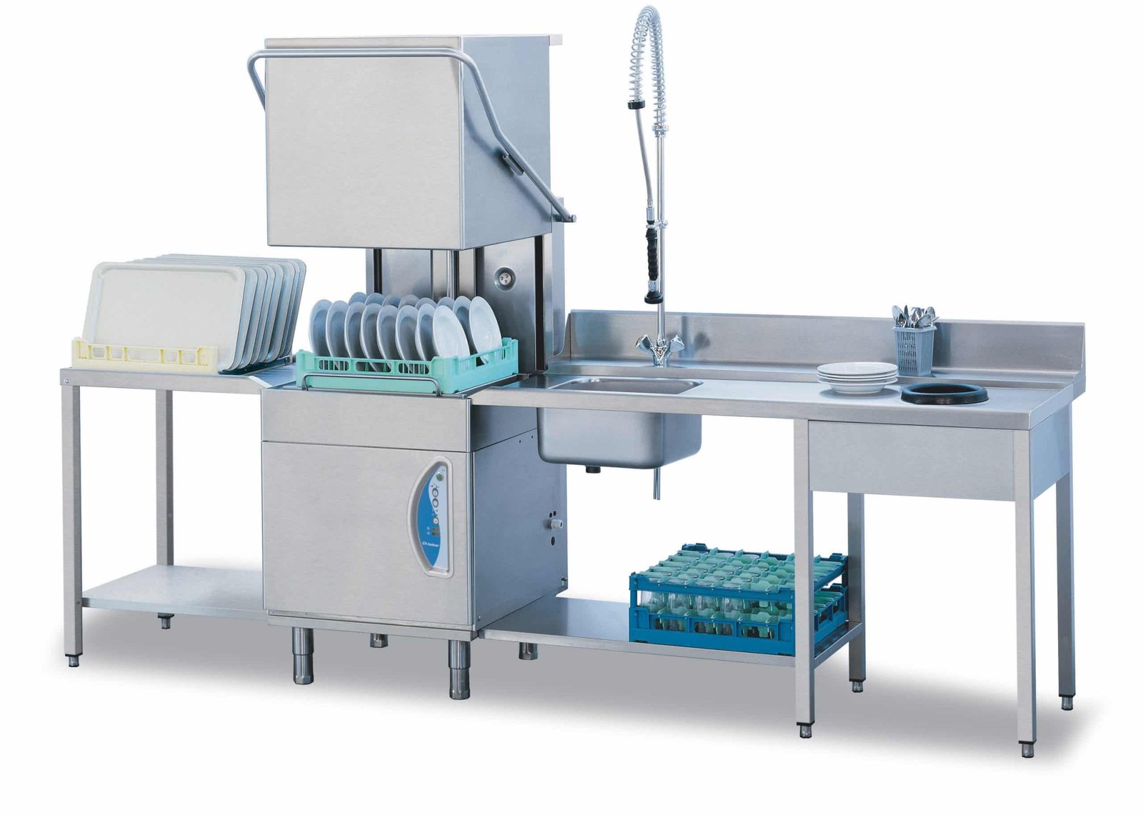 Lamber High-Temperature Pass-Through Dishwasher L21EKS