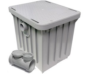 Endura Grease Trap Interceptor 14lbs 7 GPM with 2" Connector 3907A02-V