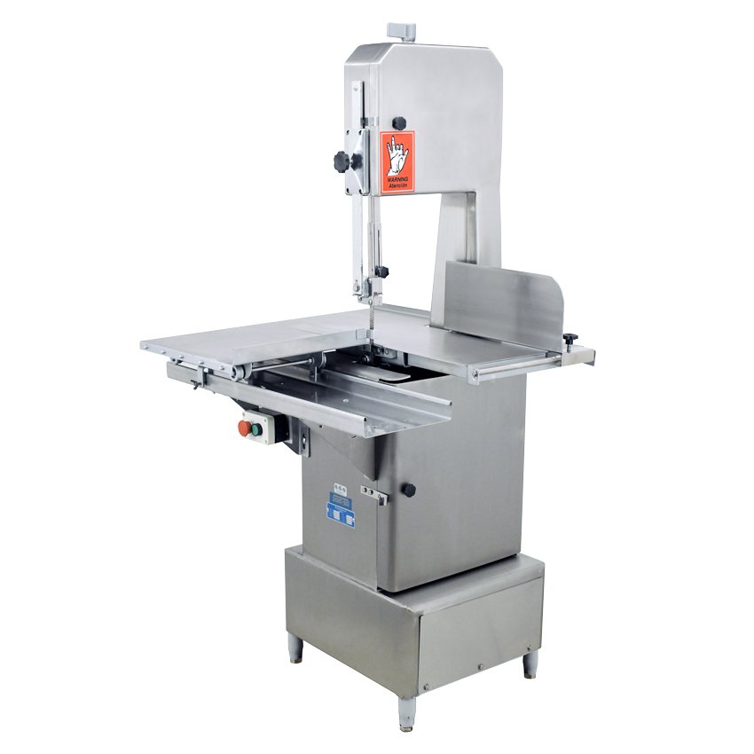 Omcan Stainless Steel Floor Band Saw with 98″ Blade Length and 2 HP Motor 45978