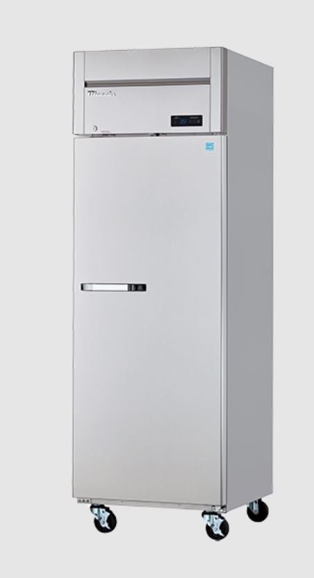 Top Mount 23 CuFt Blue Air Solid 1 Door SS Reach-In Refrigerator BSR23T-HC