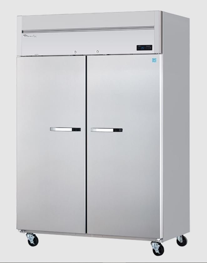Blue Air 49 CuFt Top Mount 2 Door Solid SS Reach-In Refrigerator BSR49T-HC