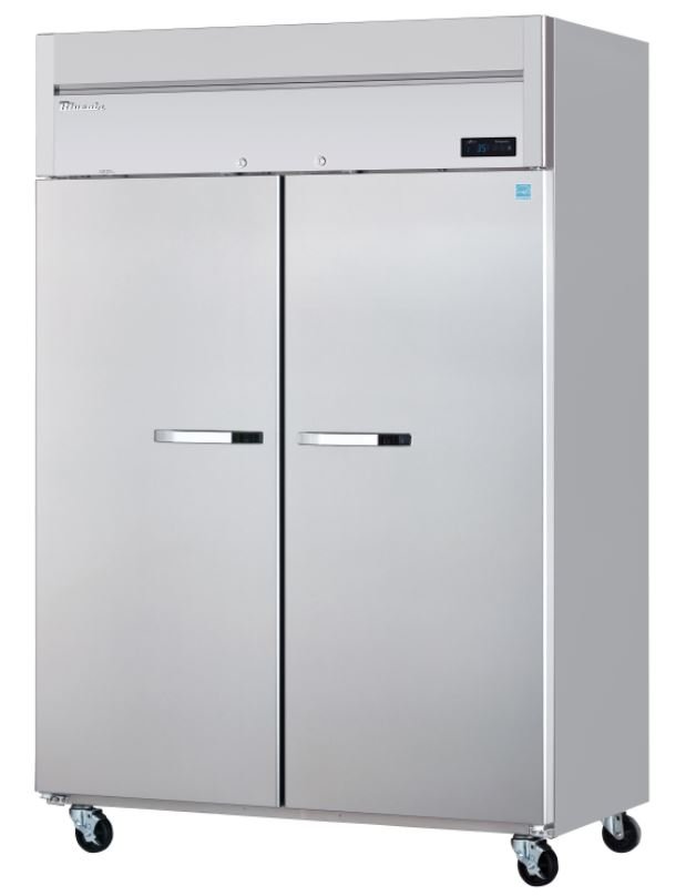 Blue Air 49 CuFt Top Mount 2 Door Solid SS Reach-In Freezer BSF49T-HC