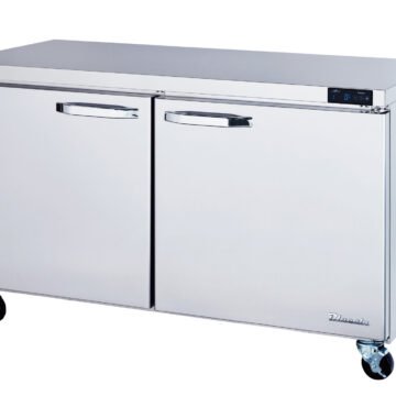 60" Blue Air Undercounter Freezer 2 Door BLUF60-HC