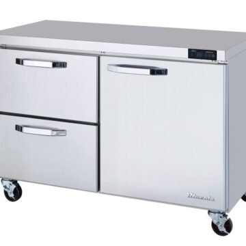 48" Blue Air Undercounter Refrigerator 2 Left Drawers BLUR48-D2L-HC