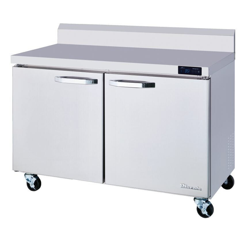 48" Blue Air Worktop Freezer 2 Door BLUF48-WT-HC