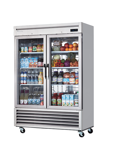 49 CuFt Glass Door Blue Air Reach-In Proofer Cooler BSR49GP-HC