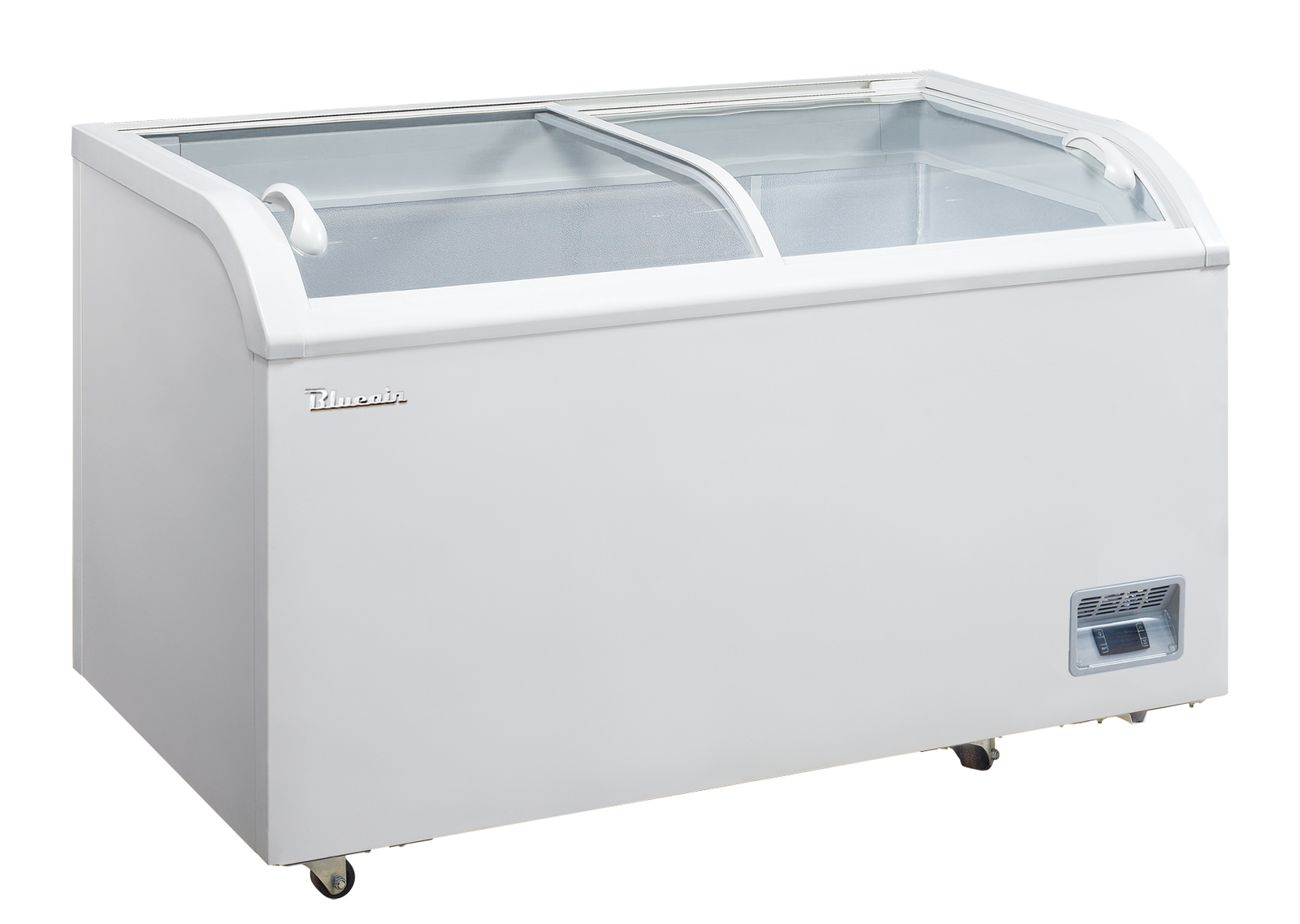 Blue Air 80" Novelty Glass Top Freezer 6 Baskets BCF80-HC