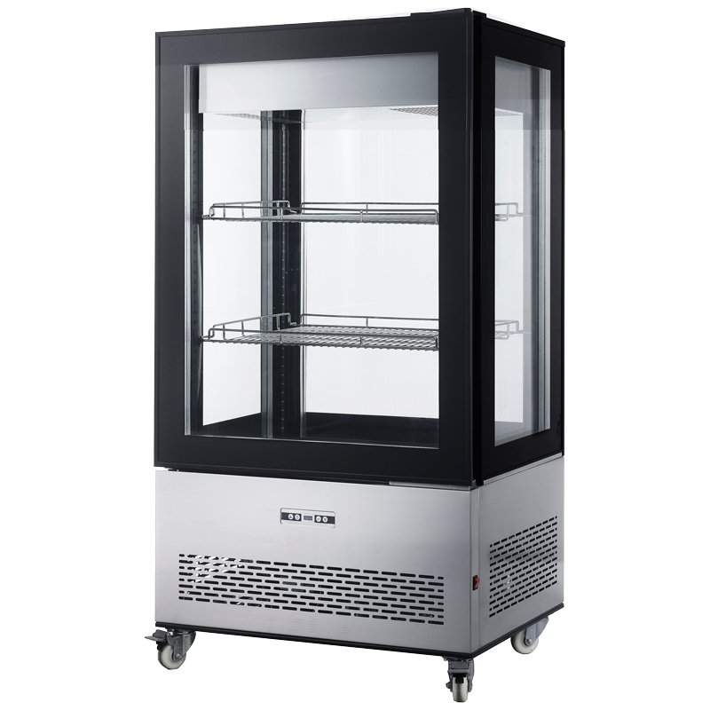 33" Refrigerated Square Display Case Cooler 350 L 44472