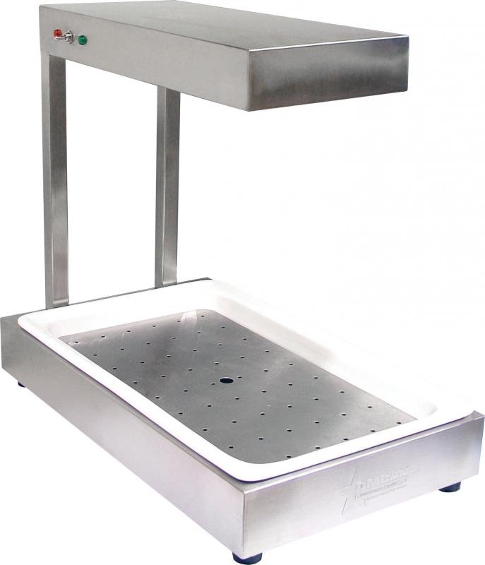 Commercial Fry Dump Station 13″ Countertop Ceramic Overhead Heat Strip – 850W, 110V 23574