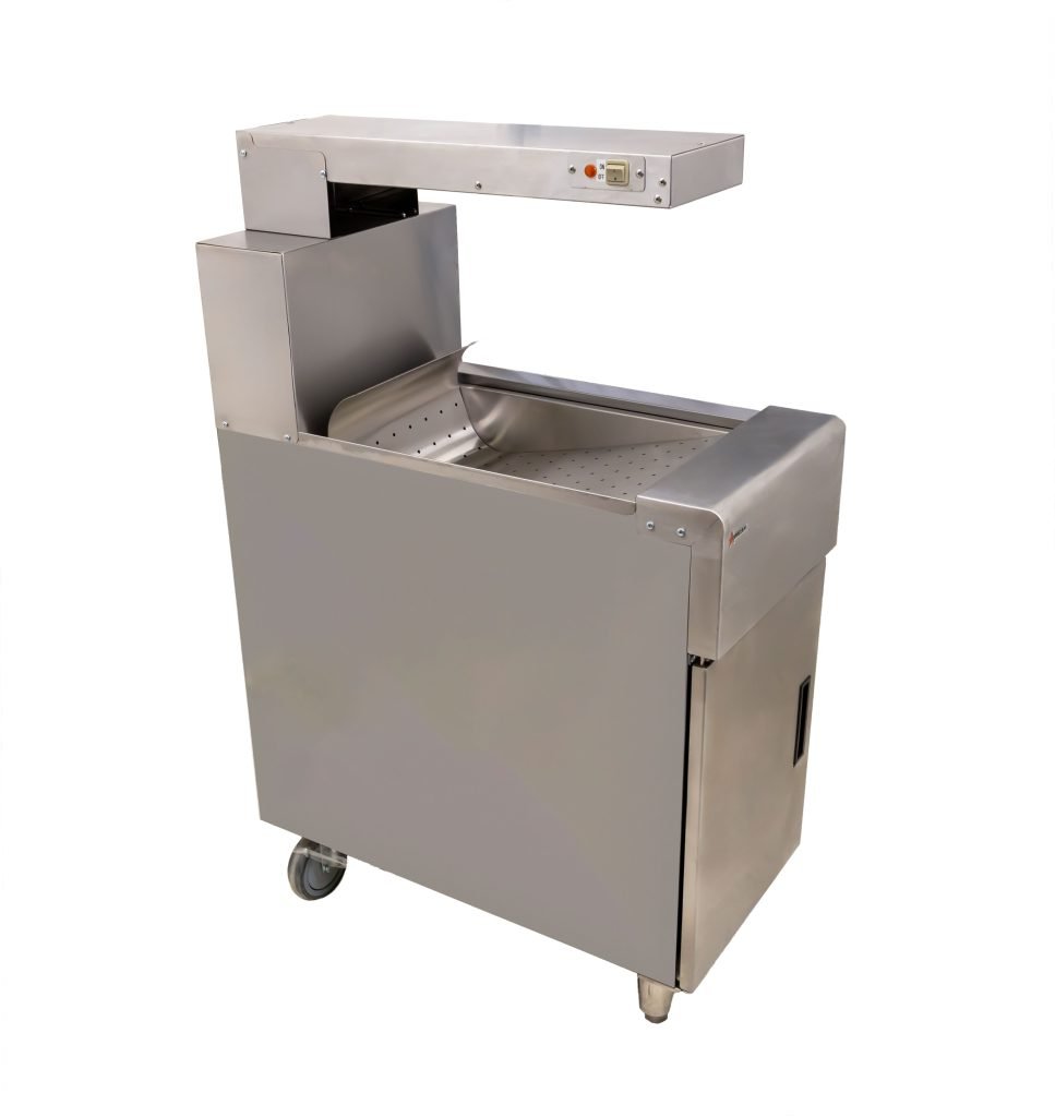 Commercial Fry Dump Portable Station Food Warmer with Overhead Heating Lamp – 200W, 110V 43260
