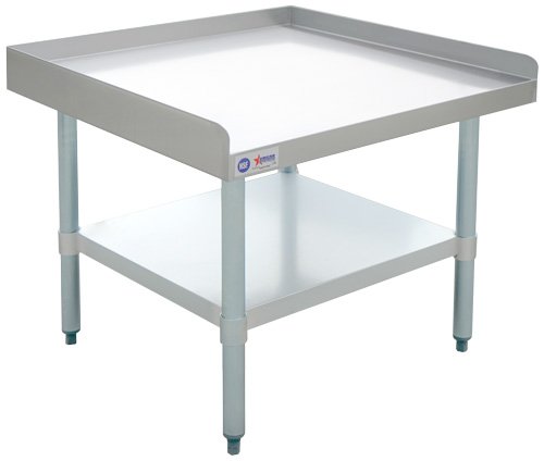 30″ x 30″ Stainless Steel Equipment Stand with Stainless Steel Undershelf and Legs 47695