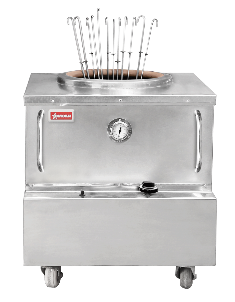 34″ x 34″ Natural Gas Stainless Steel Square Tandoor Oven – 85,000 BTU 49092
