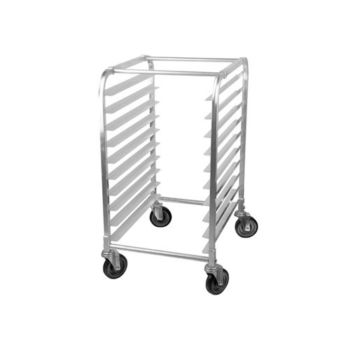 6 Pan Open Bun Pan Rack on Wheels CBO65-V