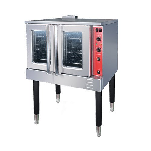 Vulcan 54,000 BTU Commercial Convection Oven Single Standard Depth Full Size Natural Gas FGC100-V