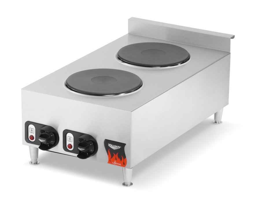 Electric countertop 2 burner hot plate 208-240V STA8002-V
