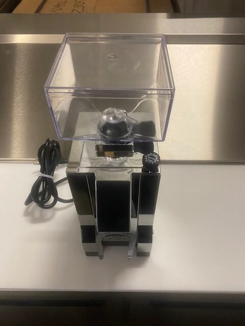 Clearance Commercial Countertop Chrome Espresso Grinder 120V