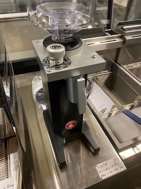 Clearance Commercial Countertop Black Coffee Grinder