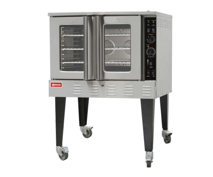 60,000 BTU Convection Oven 40" Single Full Size 60,000 BTU Natural Gas 47750