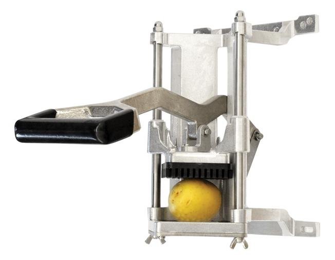 8" Wall-Mounted Vertical Manual Potato Fry Cutter with 3/8″ Cutter Blade 41856