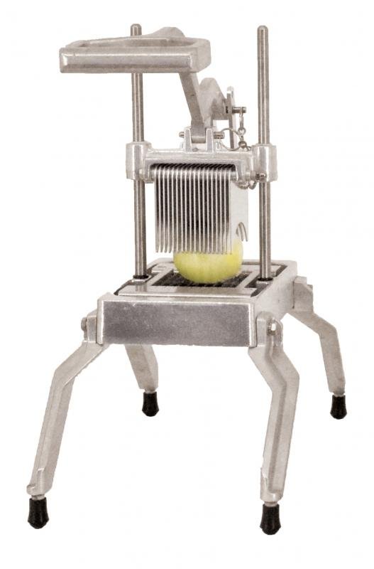 Countertop Vertical Manual Fruit and Vegetable Slicer with 3/16″ Cutter Blade 41862