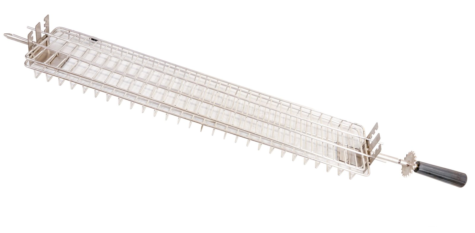 Flat Spit Rotisserie Grill and Spatchcock Basket 48192