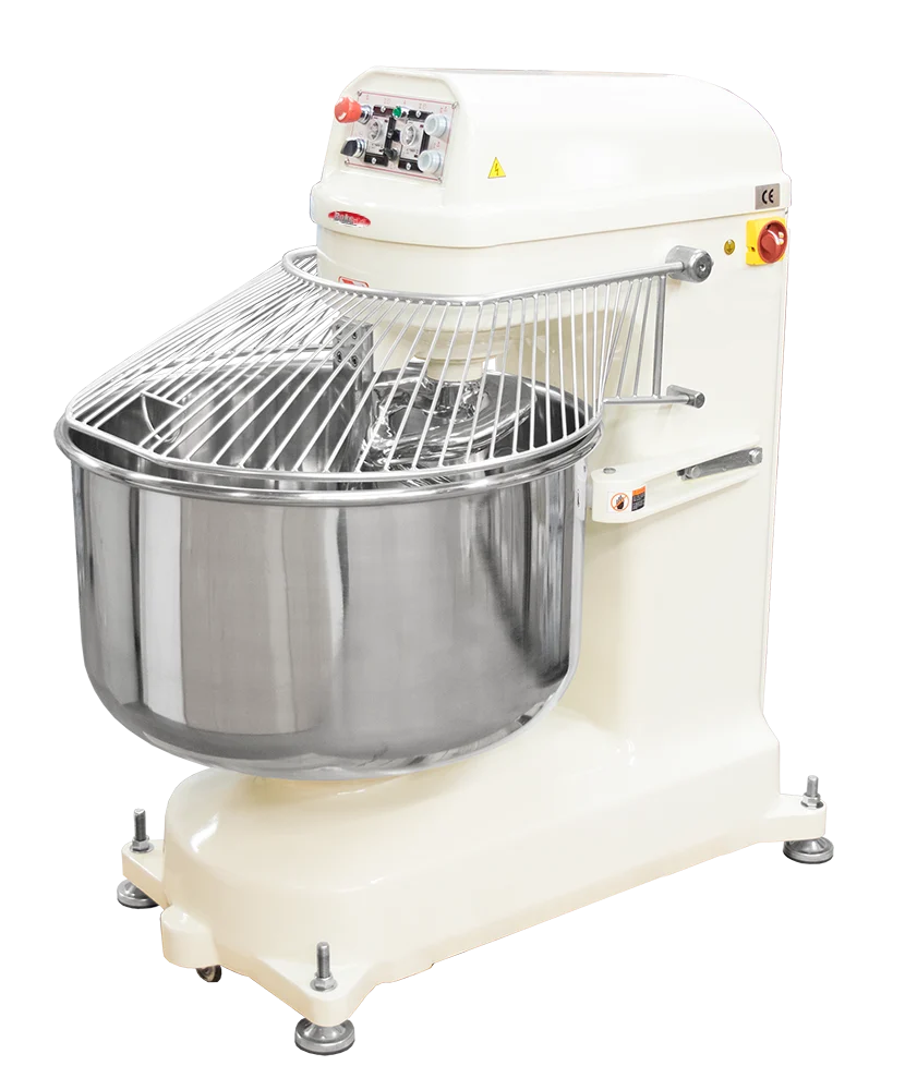 53 Quart Heavy Duty Floor Model 2 Speed 30KG Dough Spiral Mixer BMSM030
