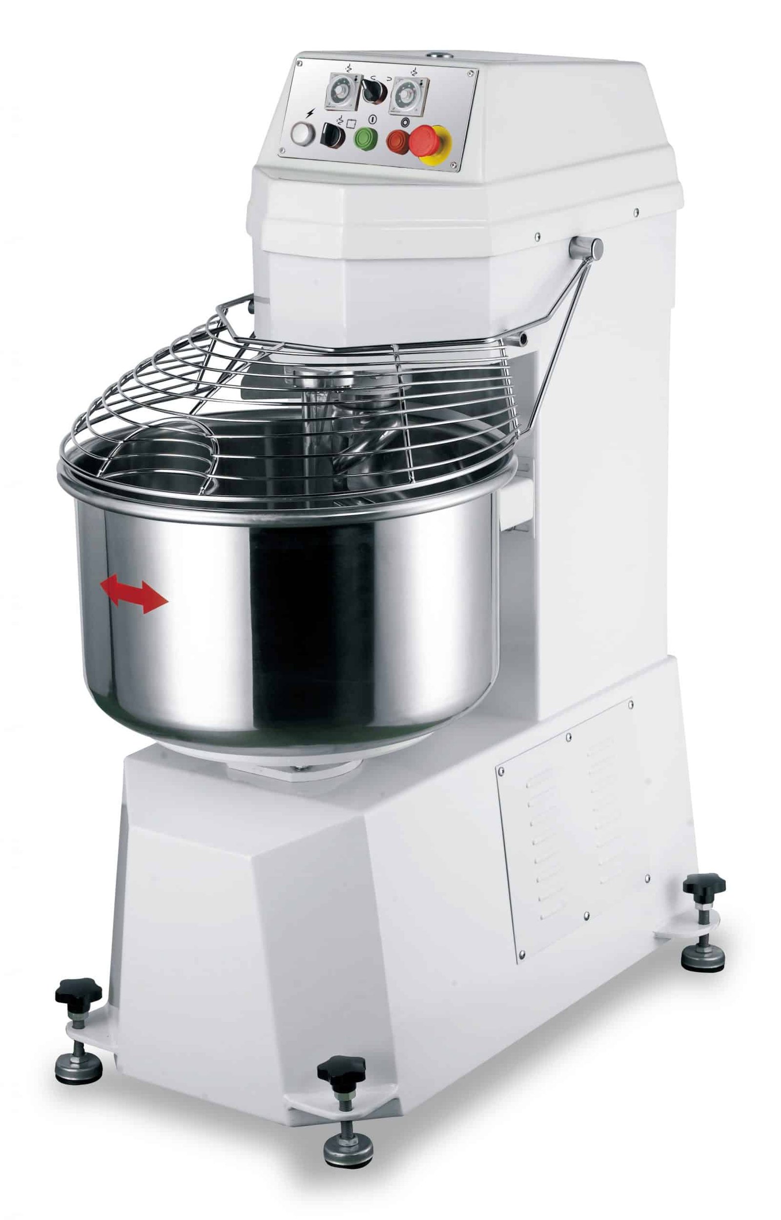 77 Quart Heavy Duty Spiral Dough Bakery Mixer 208V 3 Phase 6.7 amp LR GM25B ETL