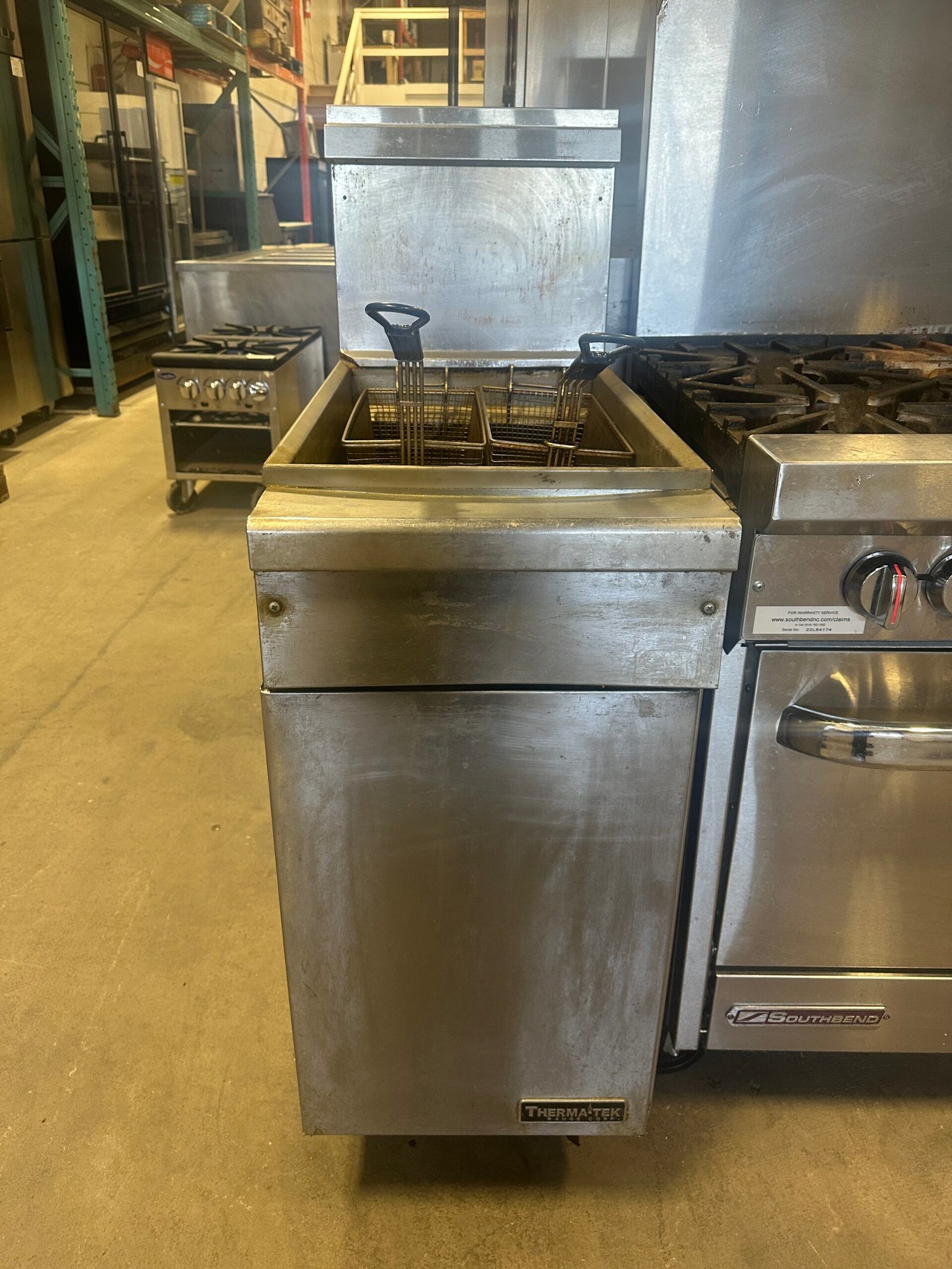 Thermatek 40 LBS Deep Fryer THT-40-DF-CL