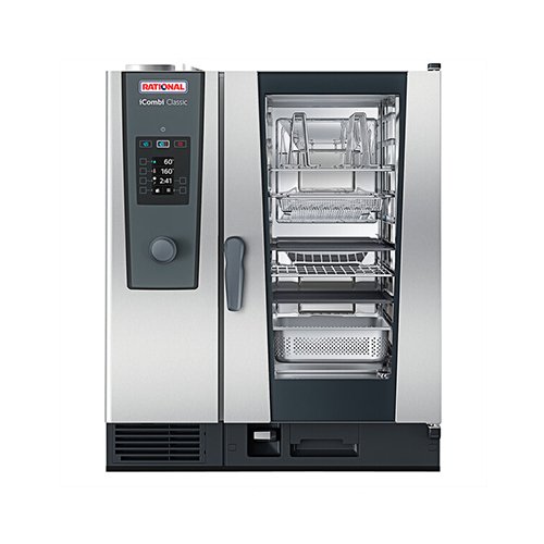 Rational iCombi Classic ICC-10-HALF-E 10 Pan Half Size Electric Combi Oven – LM200DE