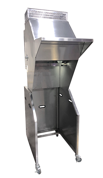 Standing Broaster Ventless Deep Fryer Hood System BVH