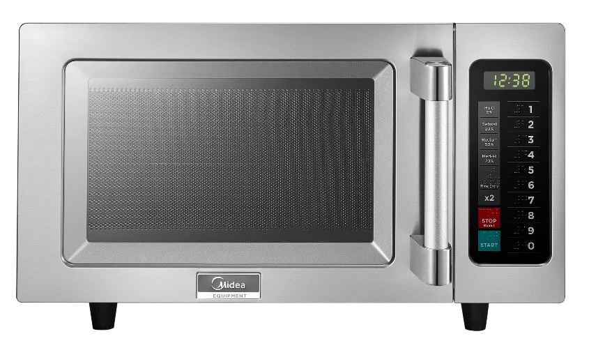 Midea Light-Duty Commercial Microwave Oven with Touch Controls - 1000W 1025F1A
