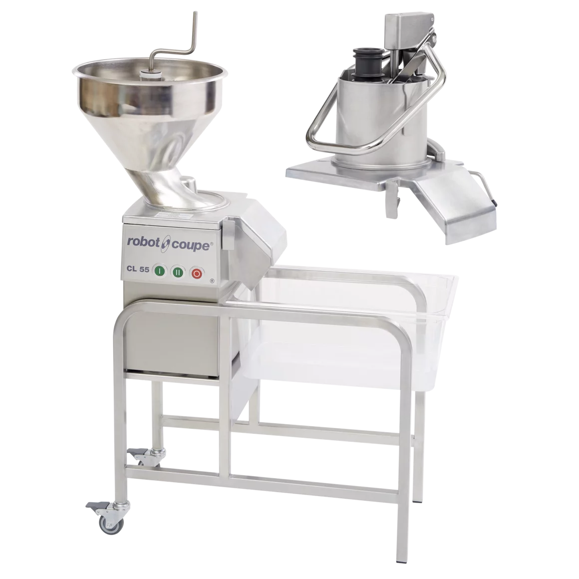 Robot Coupe - CL 55 2 Feed-Heads Vegetable Preparation Machine - CL552HEADS