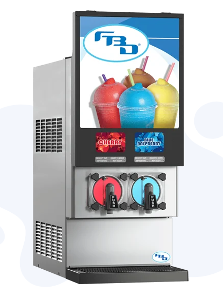 Frozen Beverage Dispenser Series 2 Flavor Base Cart Included 772