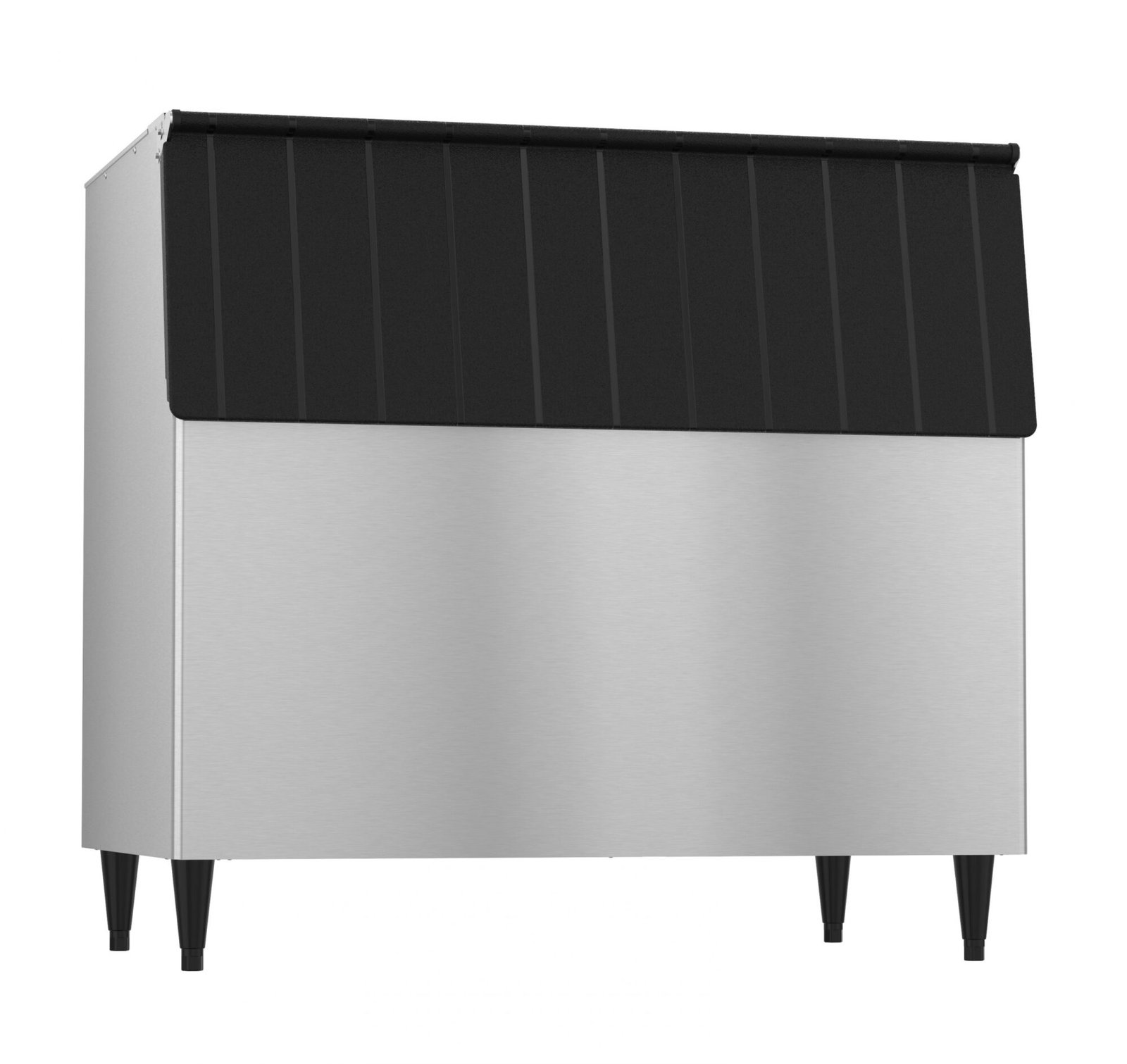 Hoshizaki 800 lbs Capacity Ice Storage Bin 48″ W – Stainless Steel Exterior B-800SF