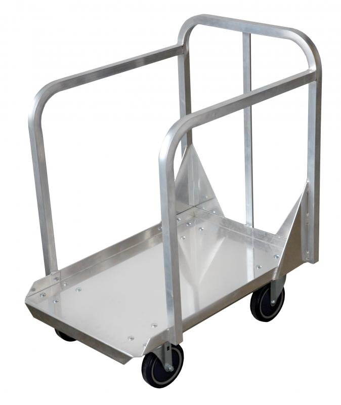 Aluminum Bun Pan Truck with 27″ x 17.5″ Rack 27771