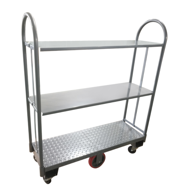 16″ x 48″ Utility Cart – All Gray 44680