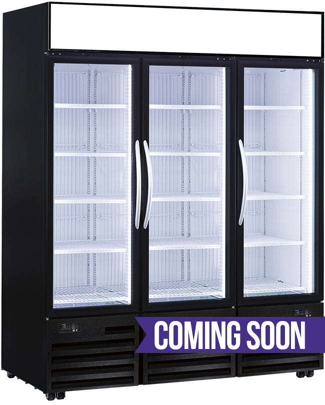 Display Freezer Merchandiser 3 Door 72-UTGF