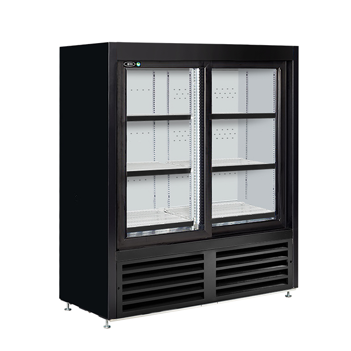 15.46 CuFt Low Profile Sliding Door Cooler 21" Deep CD4154-HC