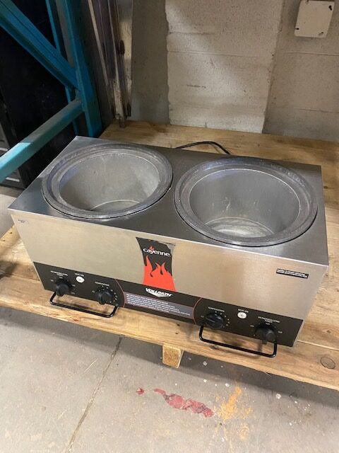 Used Restaurant Twin 7 Quart Thermalizer Warmer